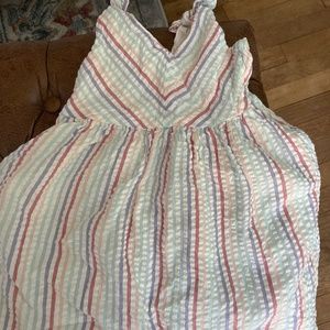 Hope & Henry seersucker toddler dress stripes